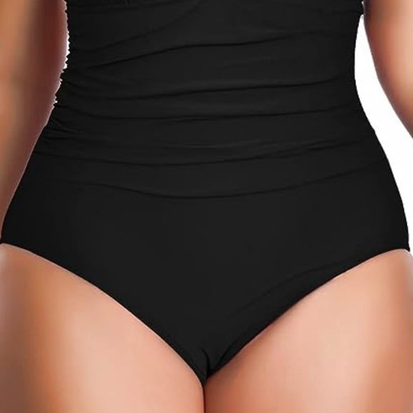 W YOU DI AN One Piece Front Cross Backless Swimsuit 🏊 NEW WITH TAGS! - Picture 3 of 16